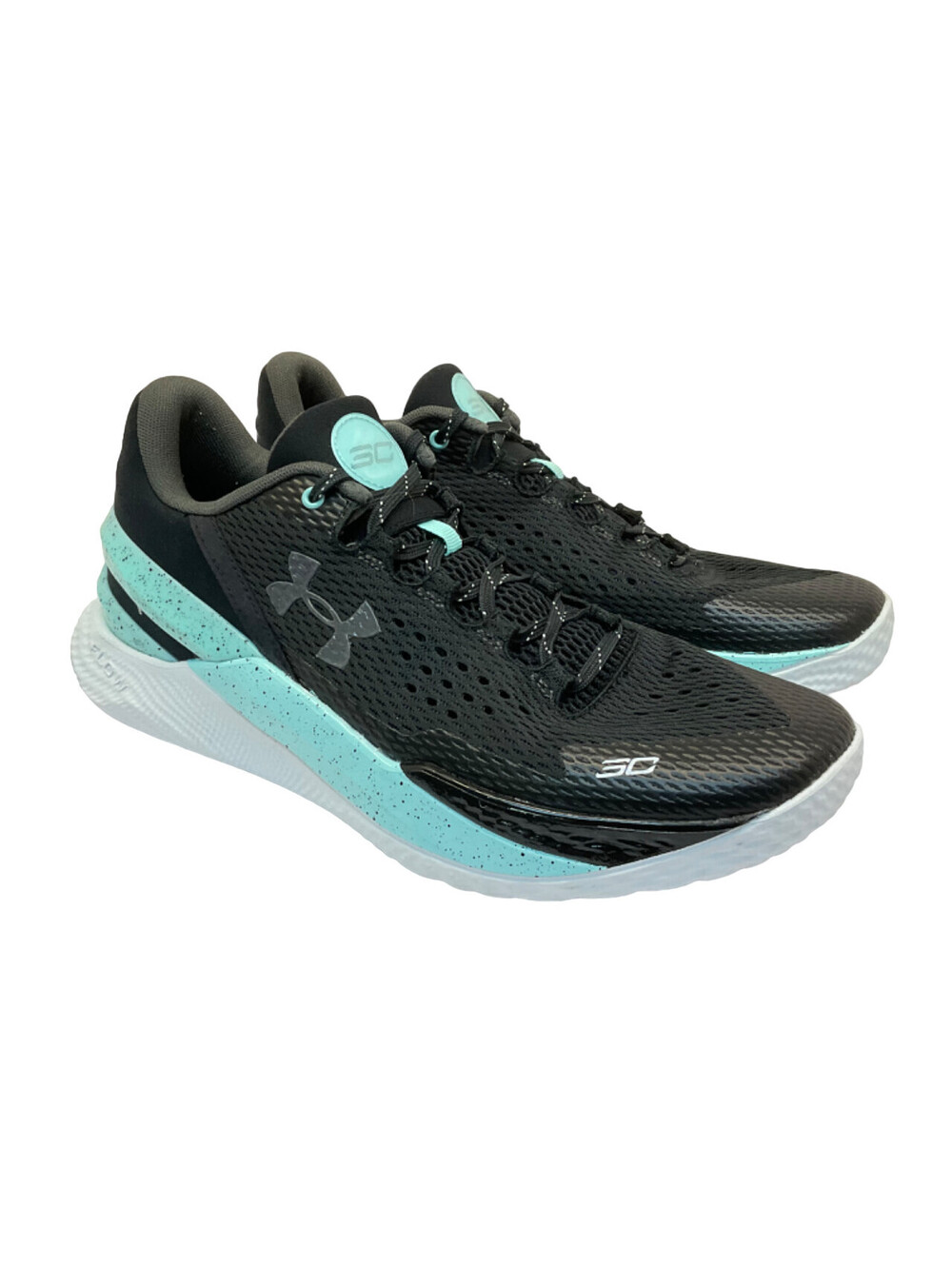 Under Armour Men's Curry 2 Low FloTro Basketball Sneakers Black Size 11.5M